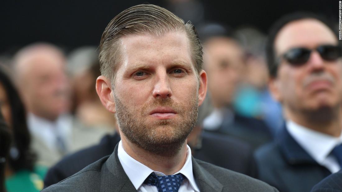 Eric Trump just killed irony