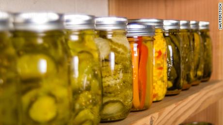 Jars used for canning foods are in short supply this year.