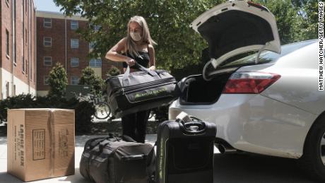 Incoming students began moving in on the Ohio State University campus on August 13.