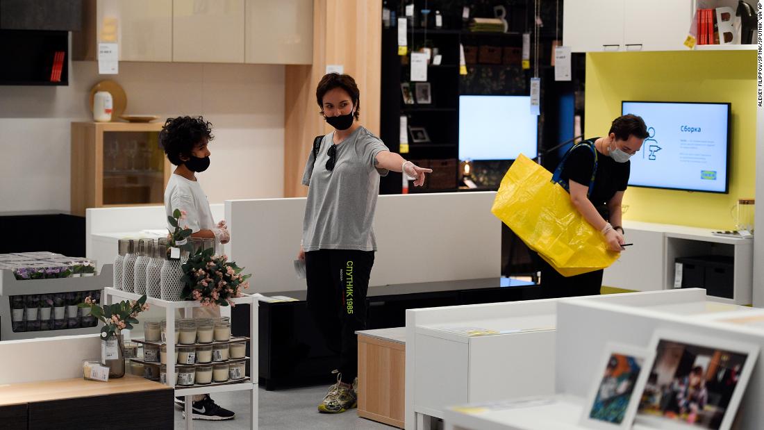 Ikea’s online sales surged as people turned homes into offices and schools