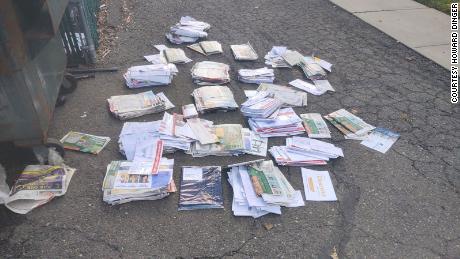 Mail, which included ballots, found dumped in a North Arlington, New Jersey dumpster.