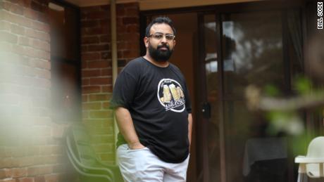 Jitarth Jadeja, 32, found QAnon in 2017. He spent two years entrenched in the virtual cult. His biggest regret? Sharing the conspiracy theory with his father. (Bill Code for CNN Business)