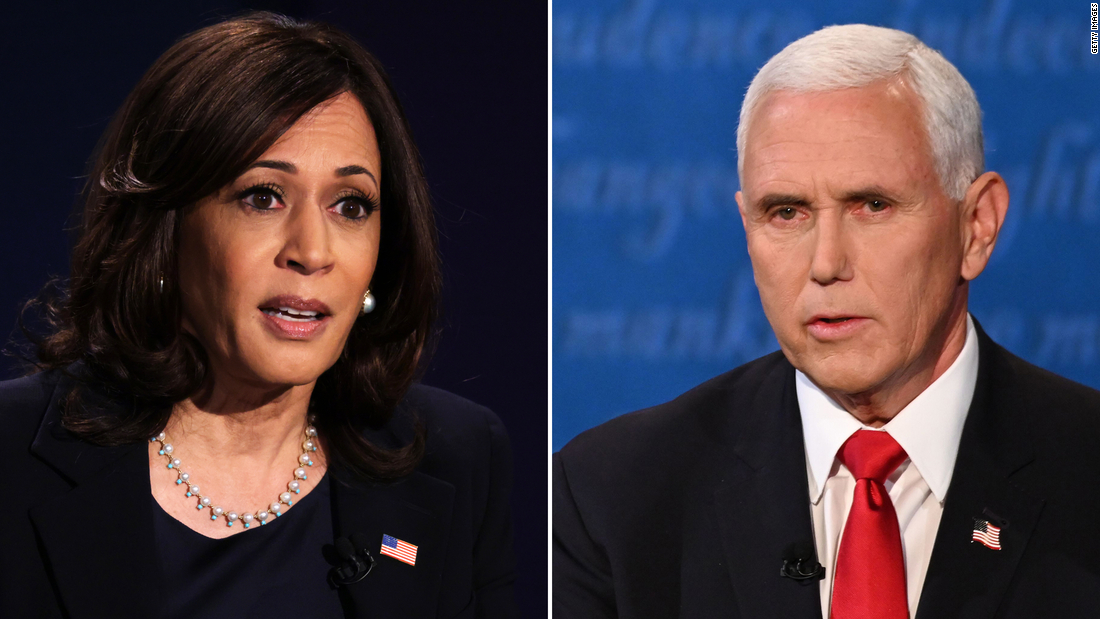 Pence makes the accusation in VP debate, seeming to ignore repeated efforts by Trump to explicitly insert politics into the pandemic