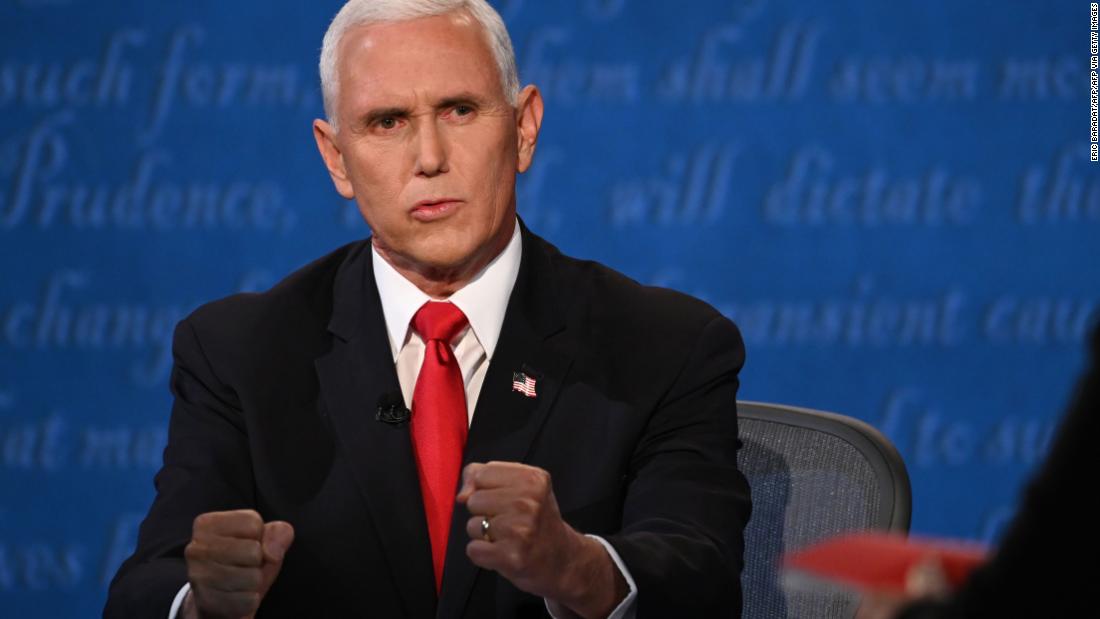 Debate Coach Pence Offers Tour Through Upside Down World Opinion Cnn