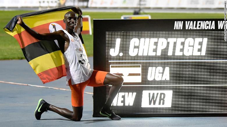 Kenya's Eliud Kipchoge breaks two-hour marathon barrier