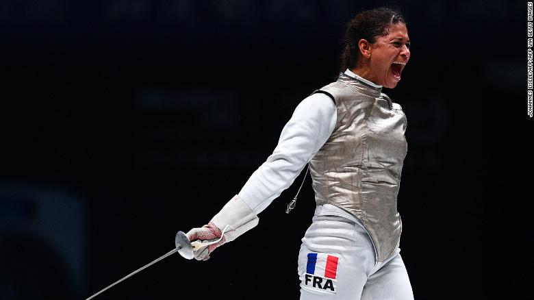 Olympic fencer Ysaora Thibus: 'I'm an athlete, but first I'm a woman, I'm a Black woman'