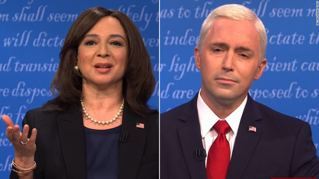 'SNL' mocks the VP debate between Kamala Harris, Mike Pence and the fly