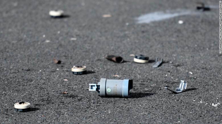 Paris police station targeted in ‘violent attack’