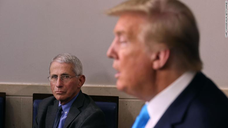 Fauci says he is ‘absolutely not’ surprised Trump got Covid-19