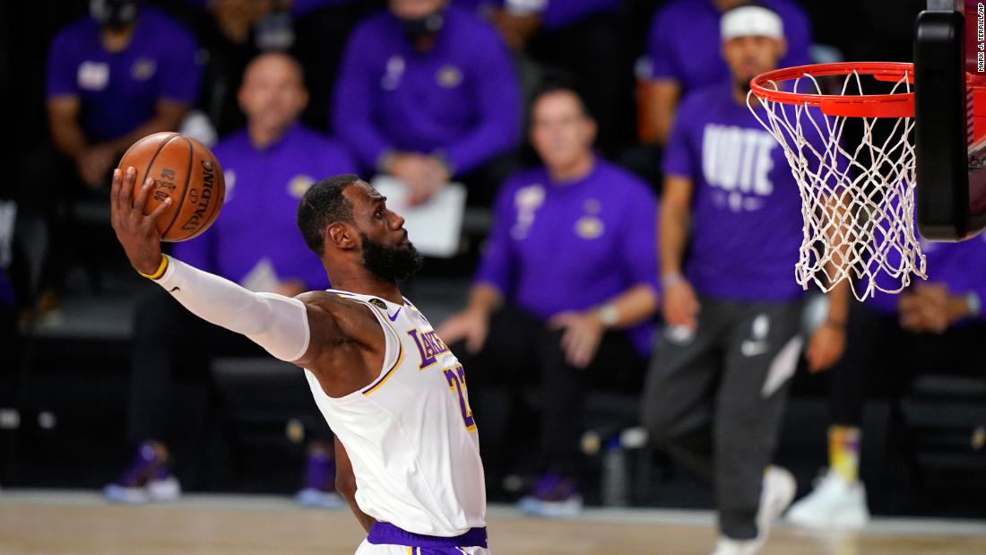 Lakers win recordtying 17th NBA title, giving LeBron James his 4th