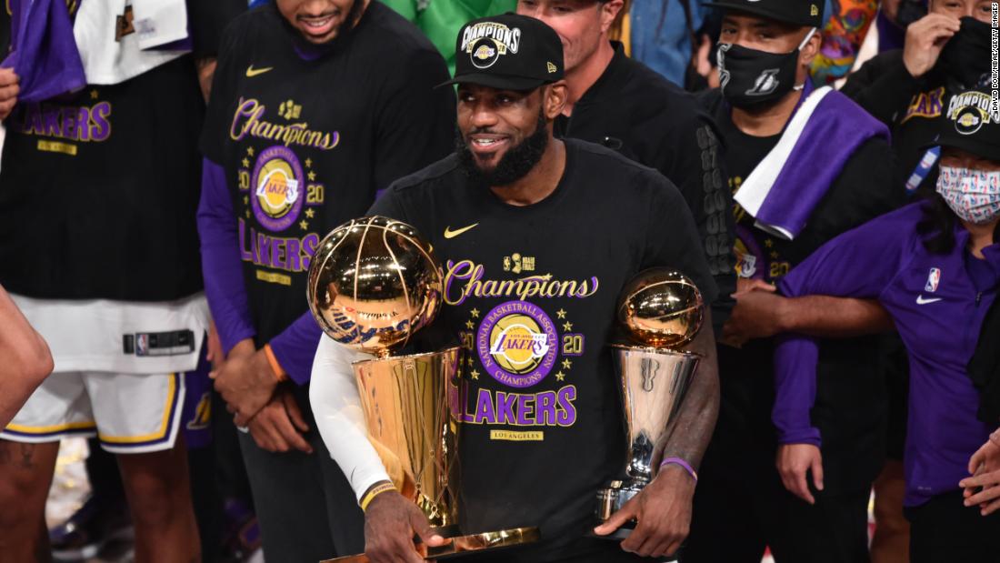 Lebron James Called His Mom Right After Winning The Nba Championship Cnn