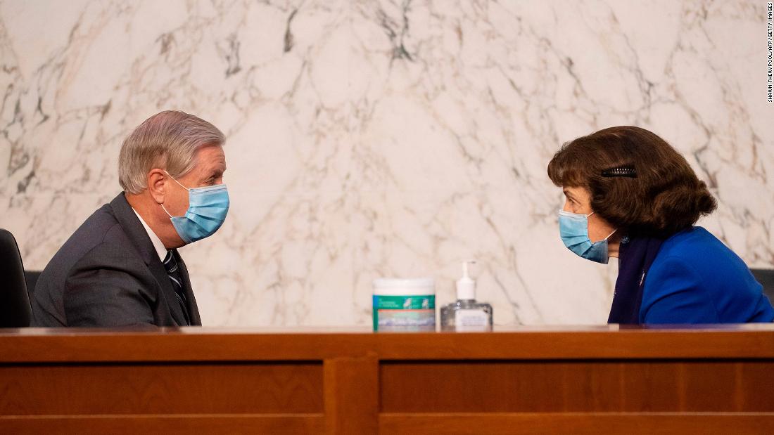 Graham sets the stage for Barrett's quick confirmation as hearings get underway