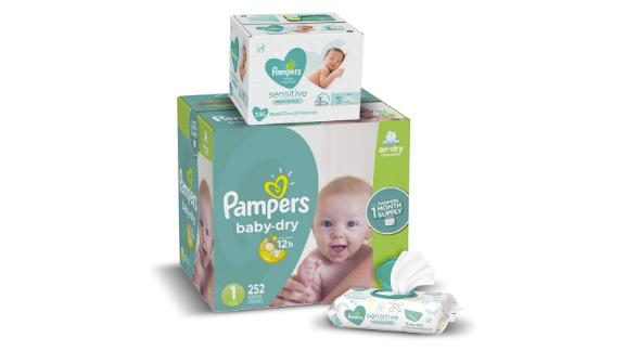 Diapers and wipes