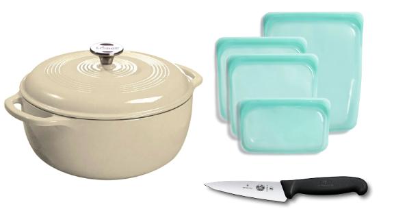 Kitchen essentials from Le Creuset, Stasher, Corelle and more 