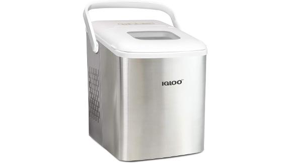 Stainless Steel Automatic Portable Electric Countertop Ice Maker 