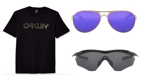 Oakley sunglasses and apparel