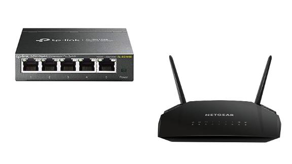 Netgear, TP-Link and D-Link networking products