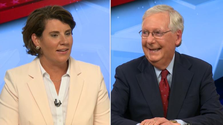 Key moments from contentious McConnell, McGrath debate