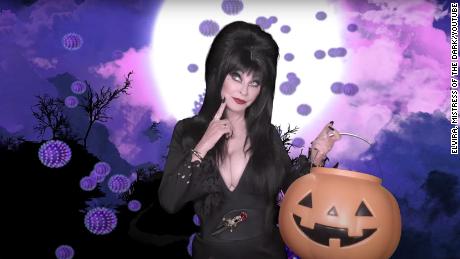 Elvira Mistress Of The Dark Pleas To Save Halloween Cnn