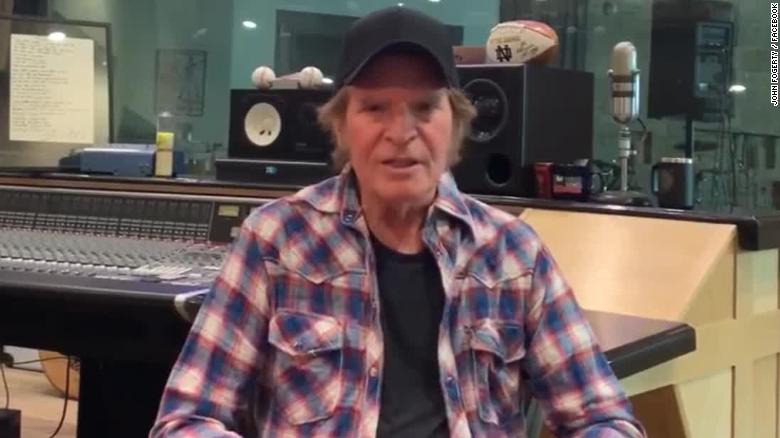 Rock legend John Fogerty issues President Trump a cease-and-desist order from playing his song
