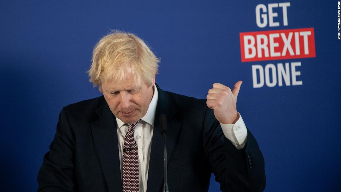 London (CNN Business)Boris Johnson has spent decades agitating against the European Union and the last five years battling to free the United Kingdom 