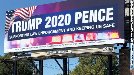 The super PAC said on Facebook in September that it had placed this billboard in multiple locations throughout Wisconsin and that more would be coming. FEC filings show that of the group&#39;s minimal political spending, most has gone toward pro-Trump advertising such as billboards.