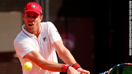 Sam Querrey had been placed in isolation with his family. 