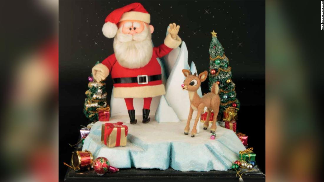 The original puppets from 'Rudolph the Red-Nosed Reindeer' are going up for auction - CNN