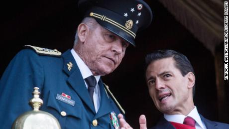 Mexico&#39;s former defense minister arrested on federal drug charges in Los Angeles