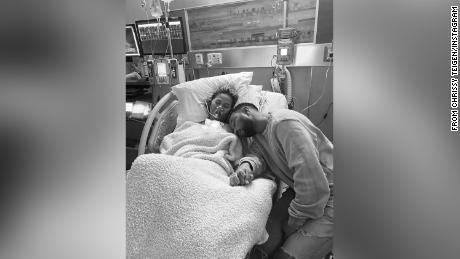 John Legend pays tribute to 'humbling' Chrissy Teigen following baby loss
