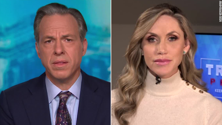 Tapper presses Lara Trump on President's comments on Gov. Whitmer 