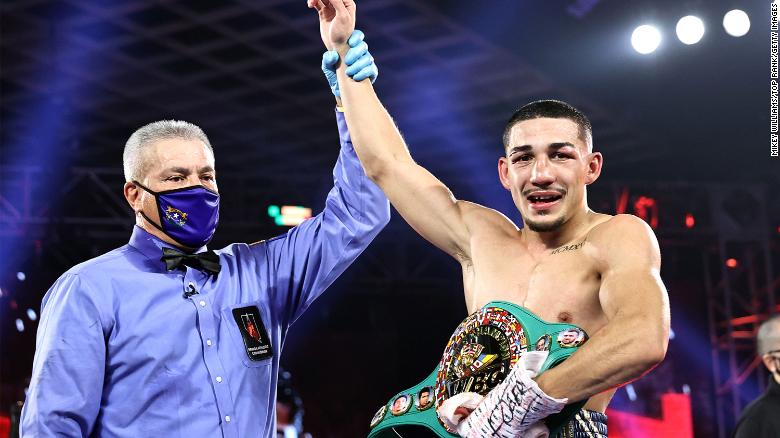 Boxer Teófimo López has become the youngest four-belt champion in history