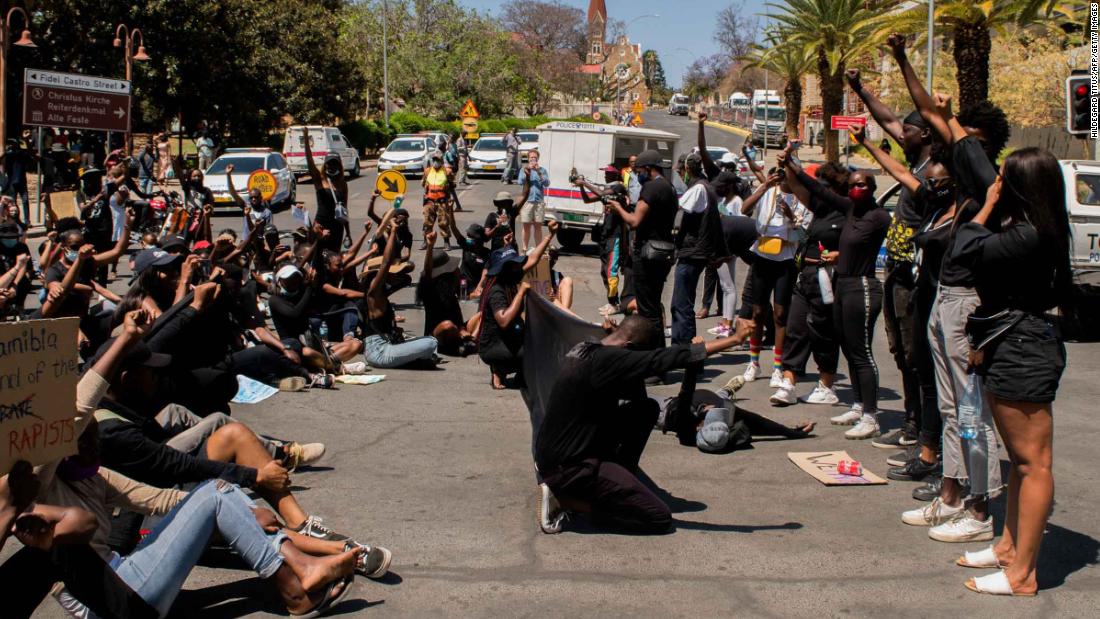 Namibia Anti Femicide Protesters Call For A State Of Emergency Cnn 7917