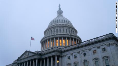 The U.S. Capitol stands in the early morning on October 20, 2020 in Washington, DC. Senate Republicans are looking to hold a confirmation vote for Supreme Court nominee Amy Coney Barrett on Monday, October 26, approximately one week before the Presidential election.(Photo by Stefani Reynolds/Getty Images)