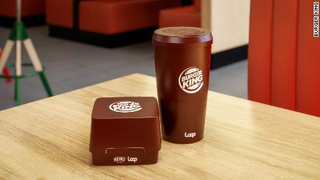 This is what Burger King&#39;s new reusable packaging looks like
