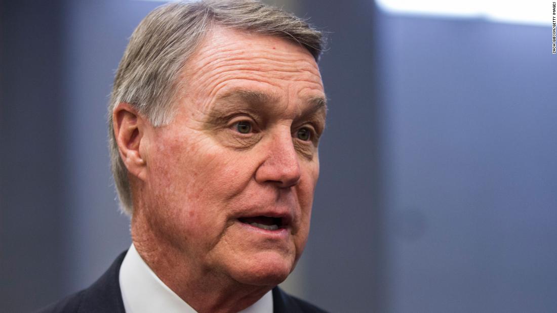 New York Times: Justice Department probed Georgia Sen. David Perdue's stock sales at beginning of pandemic - CNN