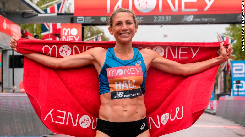 At 37, marathon runner Sara Hall is enjoying her sport more than ever