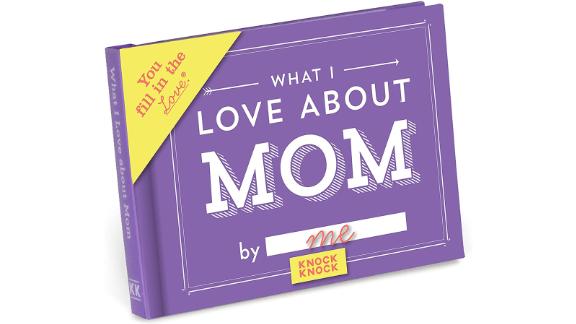 Knock Knock What I Love About Mom Fill-in-the-Blank Journal