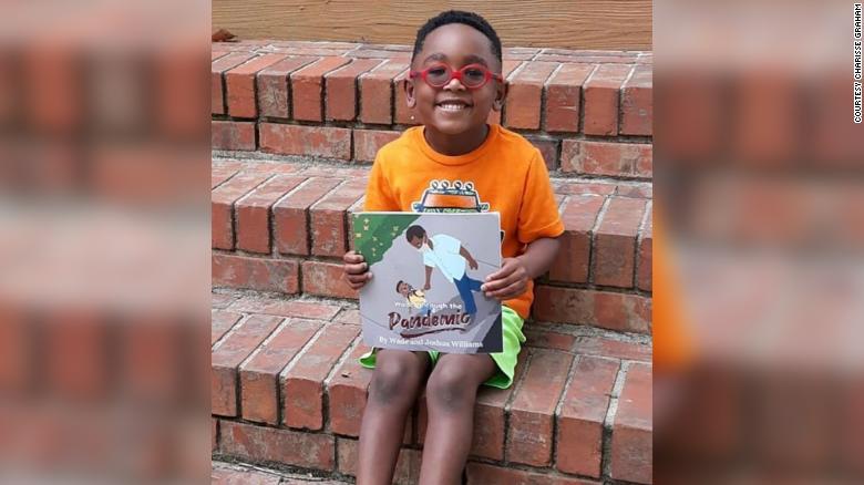 This 5-year-old wrote a book to help kids battle the stress of the coronavirus pandemic