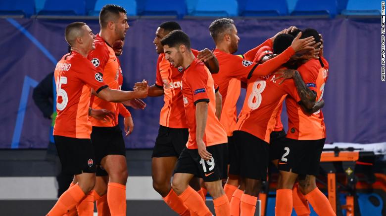 Shakhtar Donetsk beat Real Madrid 3-2 in a stunning Champions League win on Wednesday.