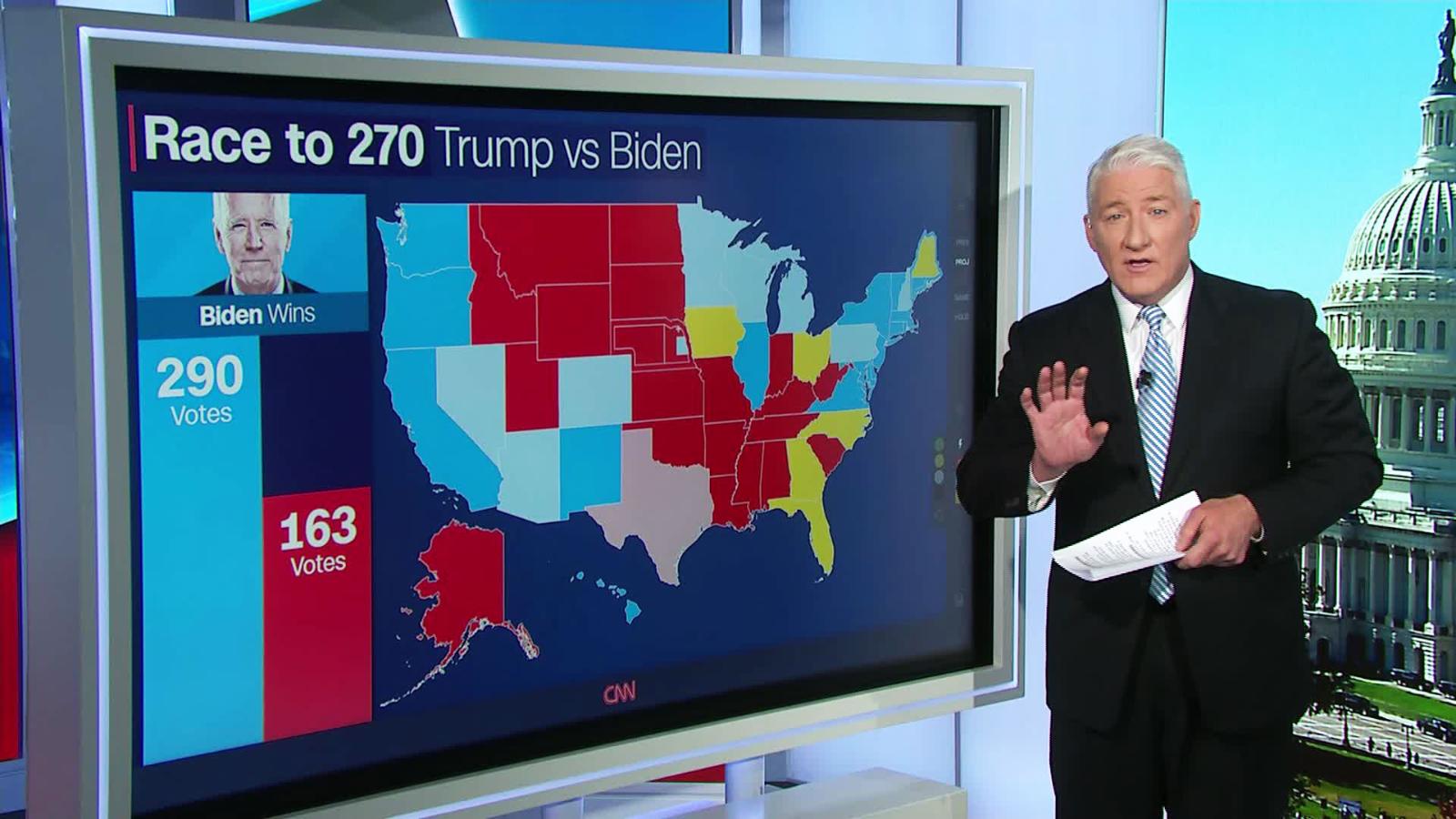 Electoral College Outlook A Remarkably Stable Race Comes To An End Cnnpolitics