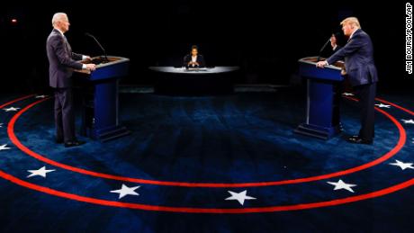 Debate sets up 11-day battle to decide the political destiny of a divided nation