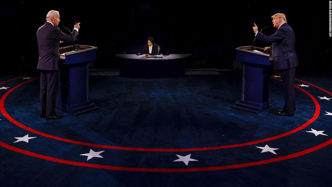 Photos The Final Biden Trump Presidential Debate 