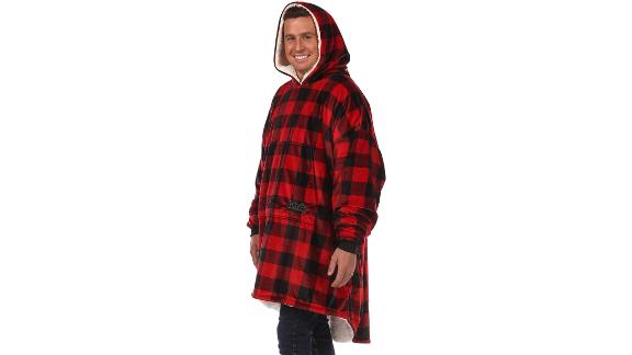 The Comfy Original Oversized Microfiber & Sherpa Wearable Blanket