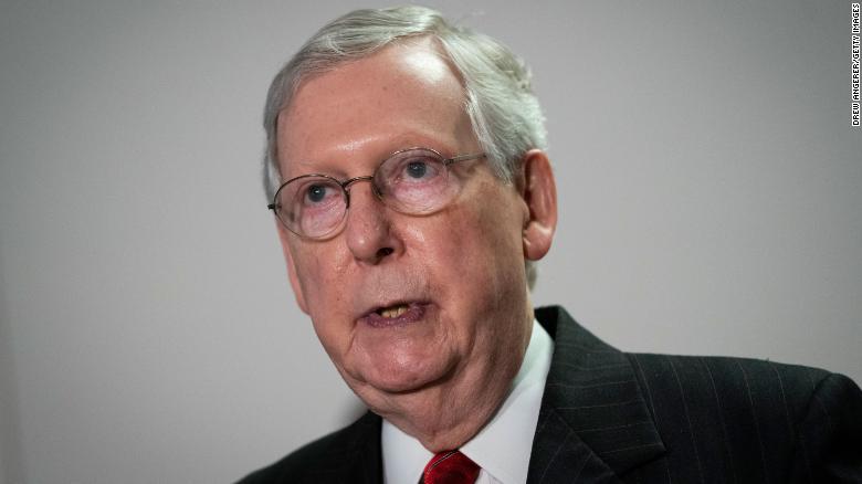 McConnell suspends in-person lunches for GOP senators