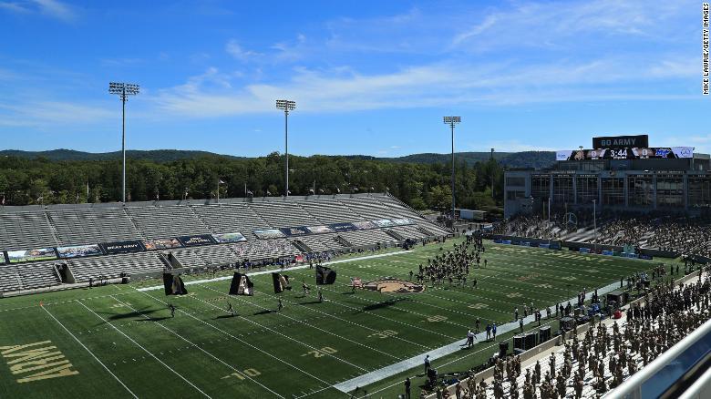 For the first time since 1943, the Army-Navy football game will be played at West Point