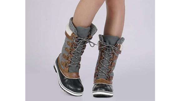 pull on winter boots womens