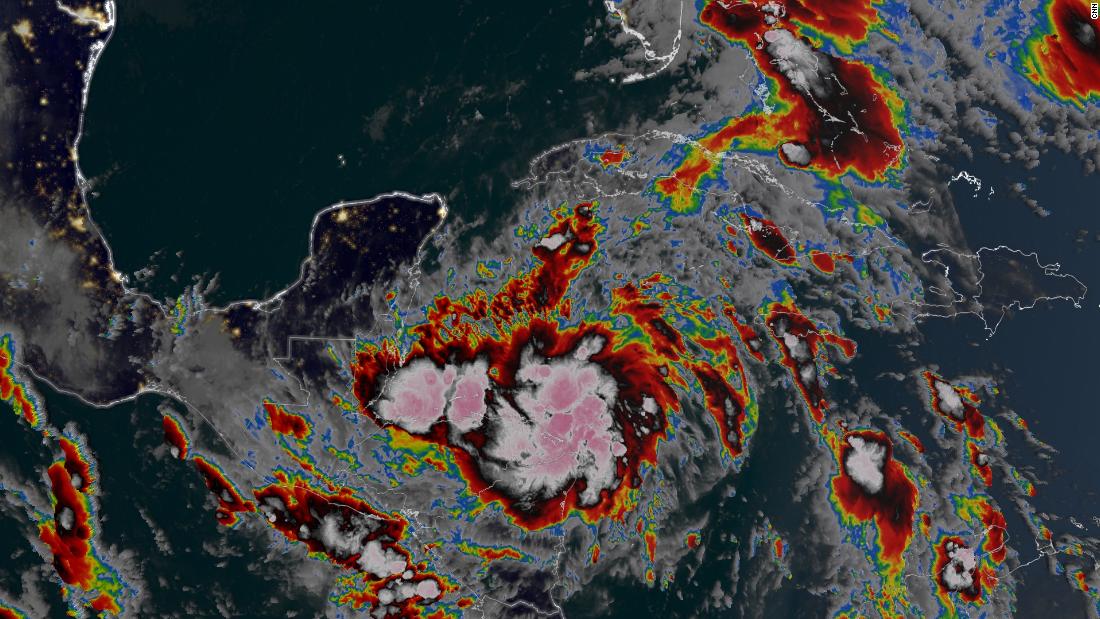 Tropical storm Zeta forms, reaching the middle of the US Gulf Coast