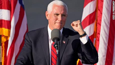 Pence skips public health recommended self-quarantine but does change plans after staff outbreak