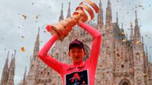 Geoghegan Hart is the second British rider to win the Giro. 